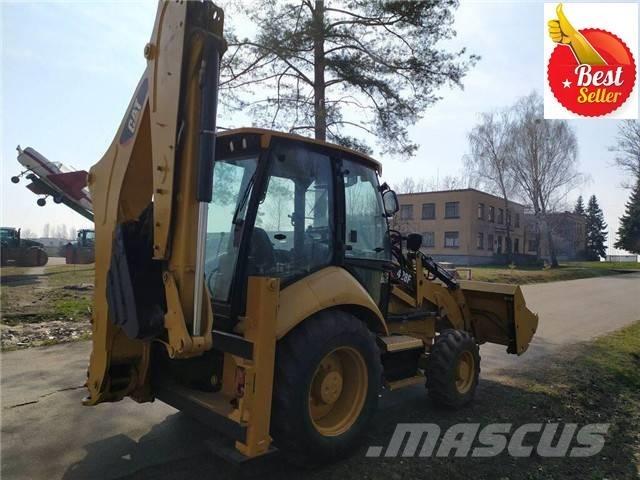 CAT 428 F Товарач със заден ексватор