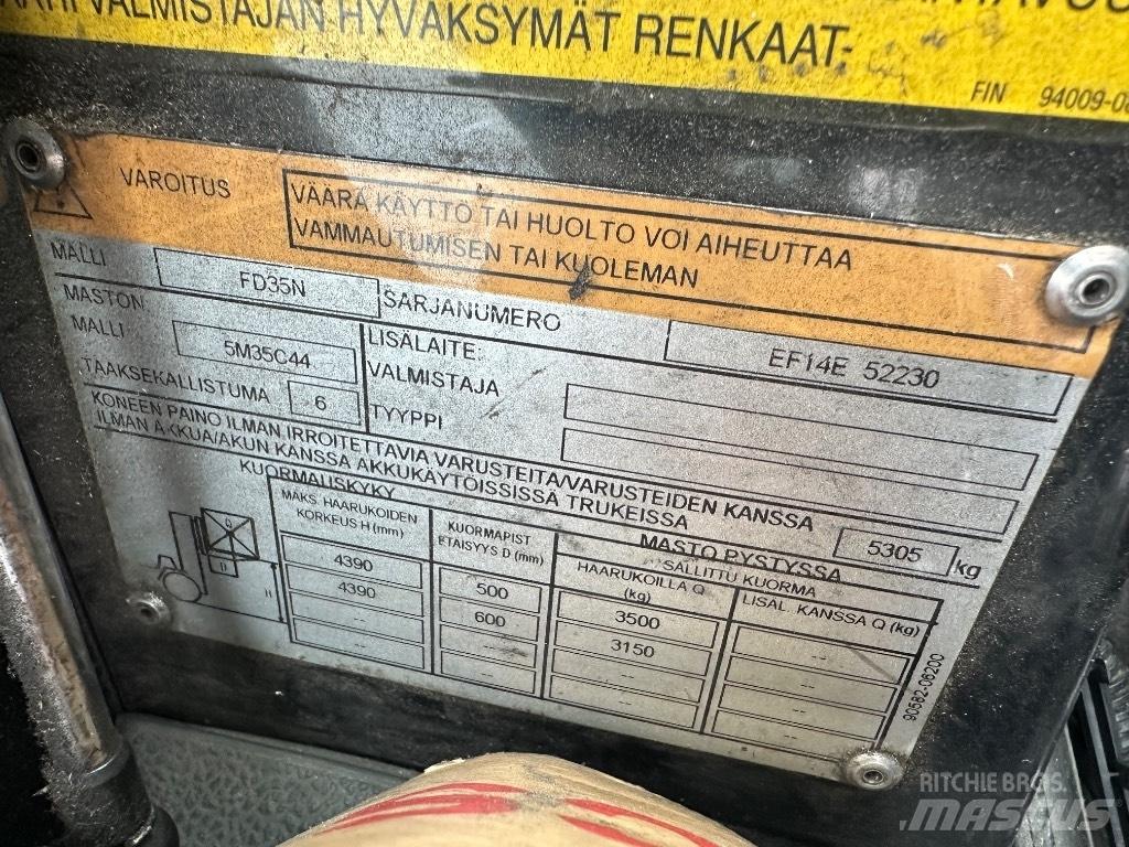 Mitsubishi FD 35 N Дизелови камиони