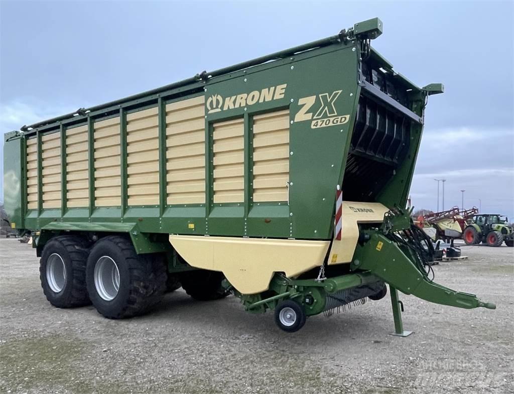 Krone ZX 470 GD Самотаварещи ремаркета