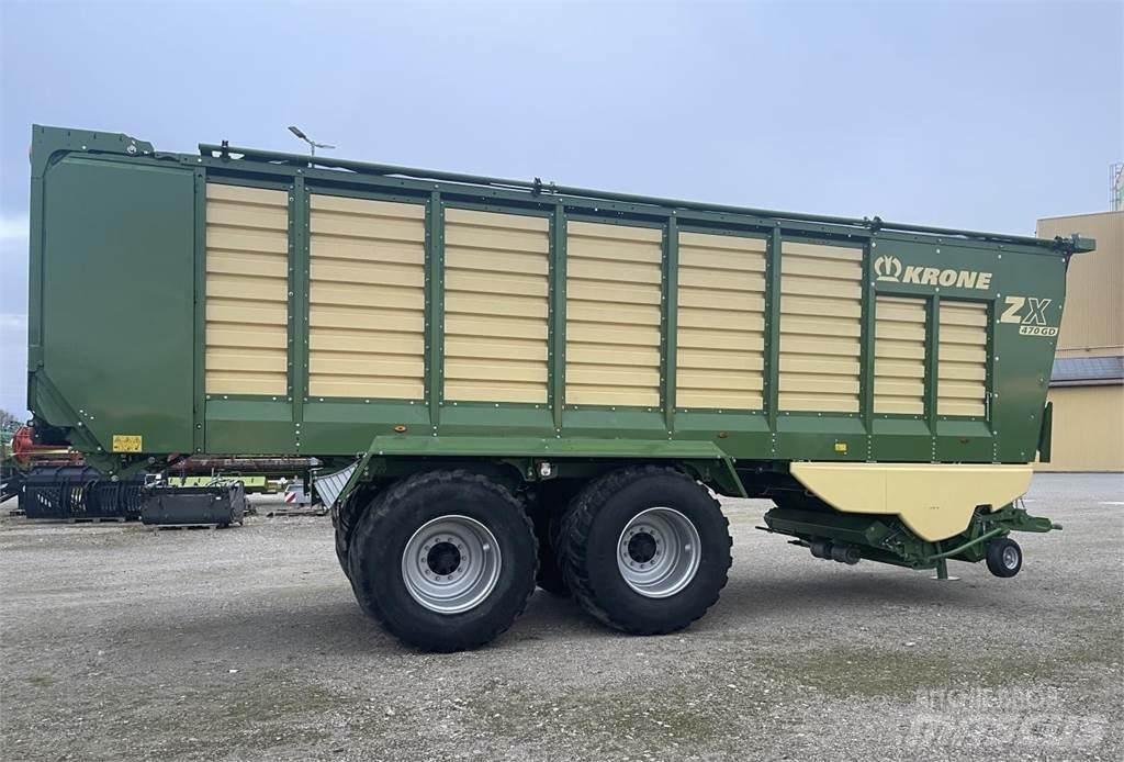 Krone ZX 470 GD Самотаварещи ремаркета