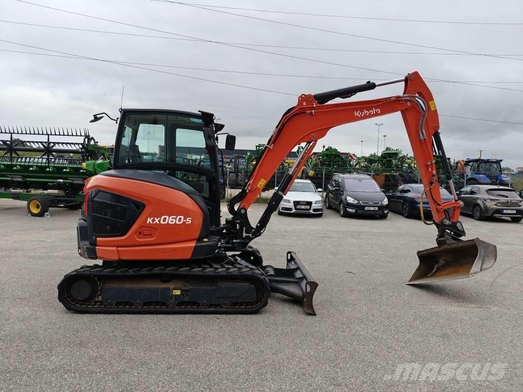 Kubota KX 060-5 Мини екскаватори < 7 т