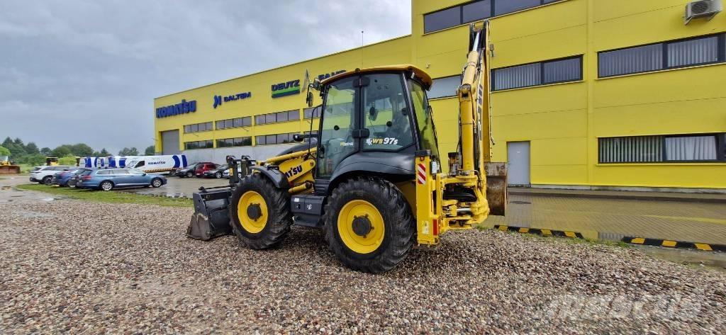 Komatsu WB 97 R-8 Товарач със заден ексватор