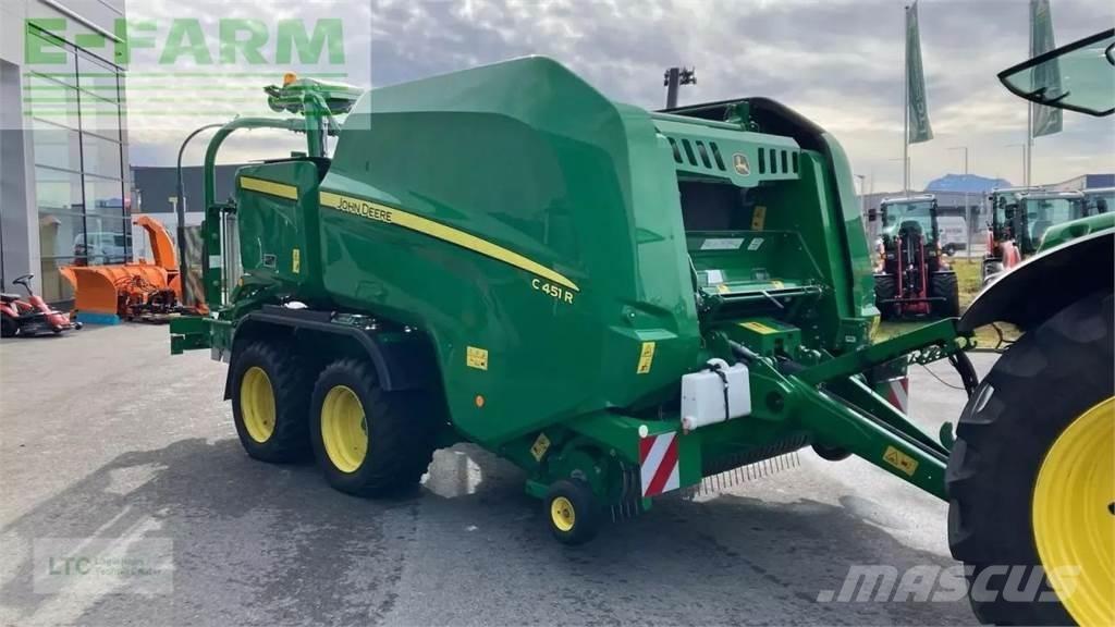 John Deere c451r Балопреси квадратни
