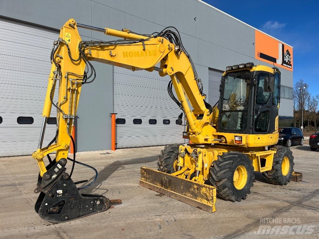 Komatsu PW 98 MR-8 Колесни екскаватори