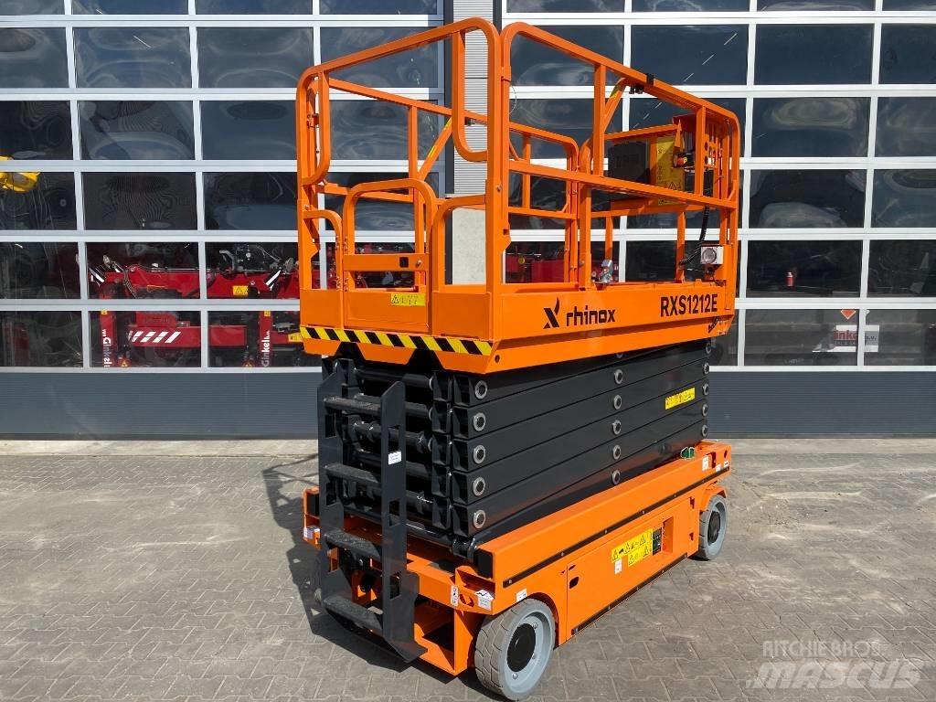 Rhinox RXS1212E Ножични работни платформи
