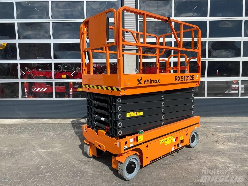 Rhinox RXS1212E Ножични работни платформи