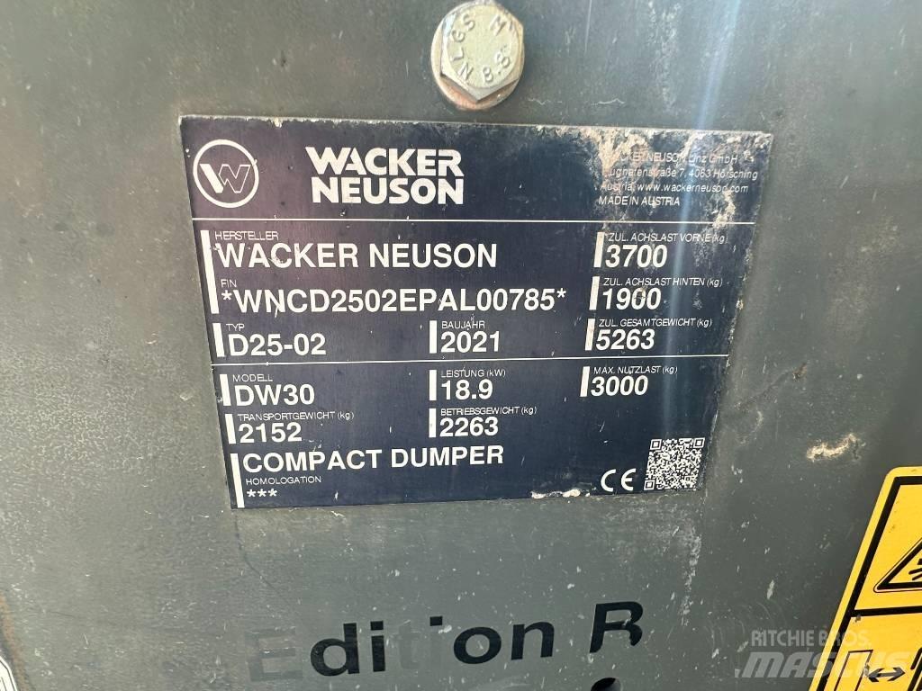 Wacker Neuson DW 30 Странични самосвали