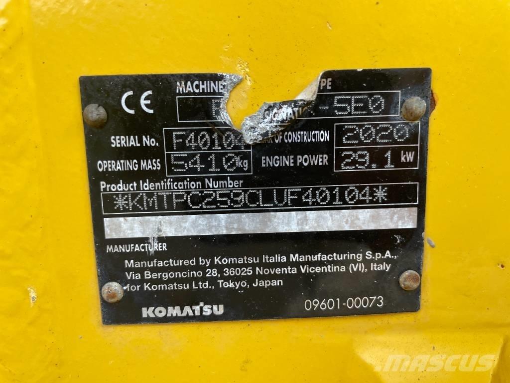 Komatsu PC 55 MR-5E0 Мини екскаватори < 7 т