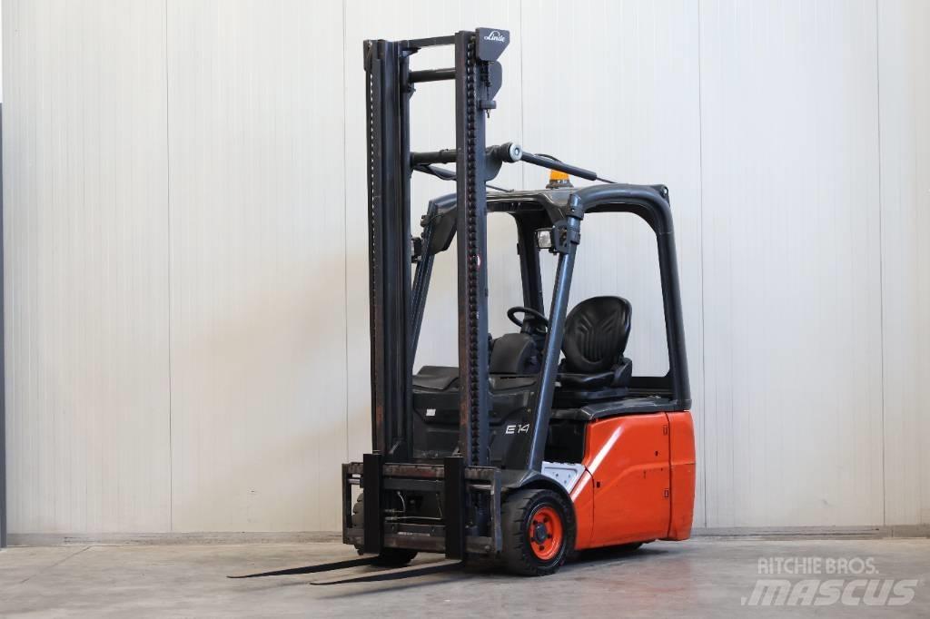 Linde E14-01 Електрически вилични кари-повдигачи