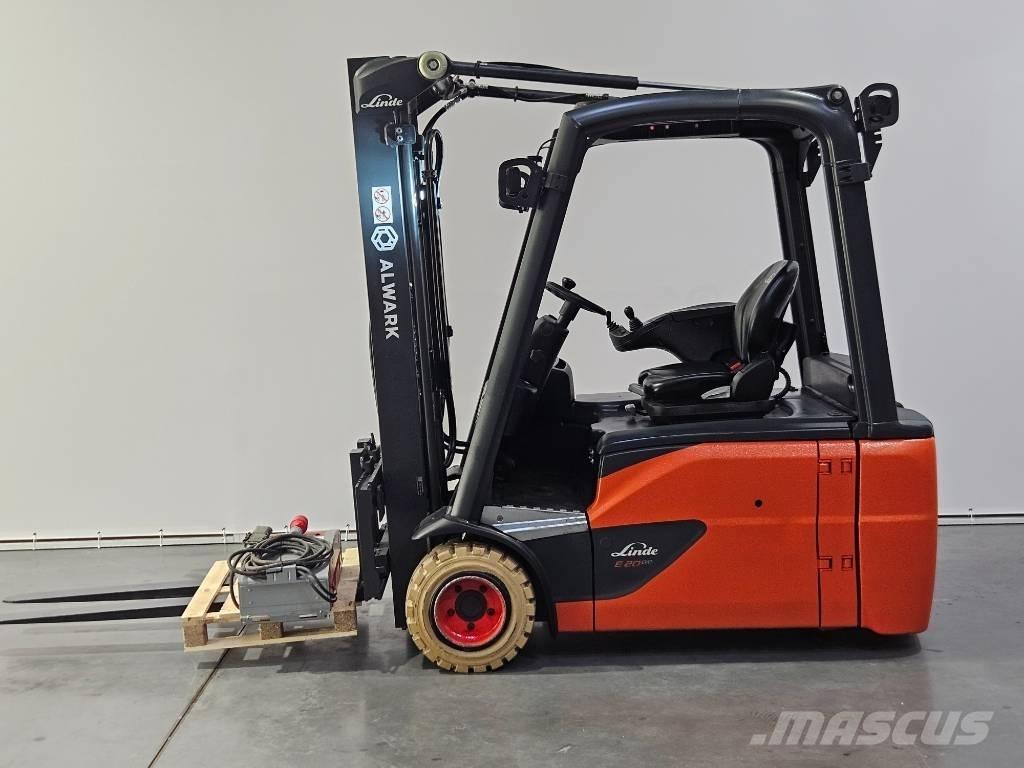 Linde E20L Електрически вилични кари-повдигачи