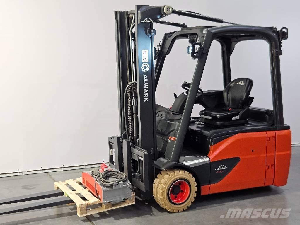 Linde E20L Електрически вилични кари-повдигачи