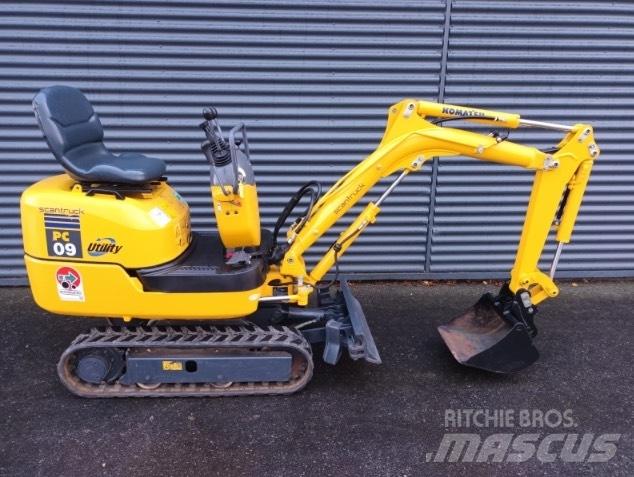 Komatsu PC 9 Мини екскаватори < 7 т
