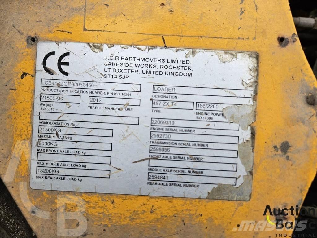 JCB 457 ZX Колесни товарачи