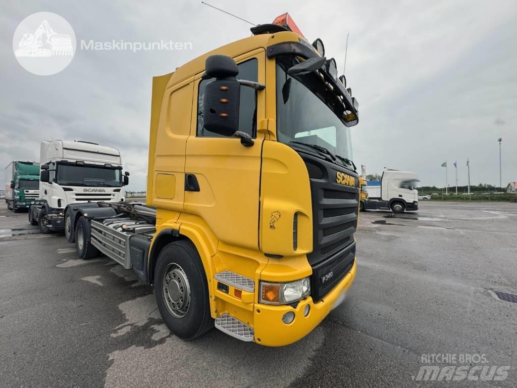 Scania R 420 LB Камиони с кран с кука