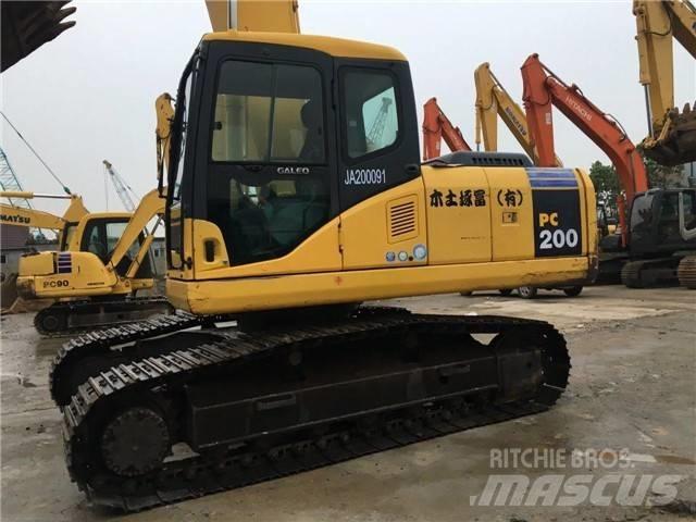 Komatsu pc200-7 Верижен екскаватор