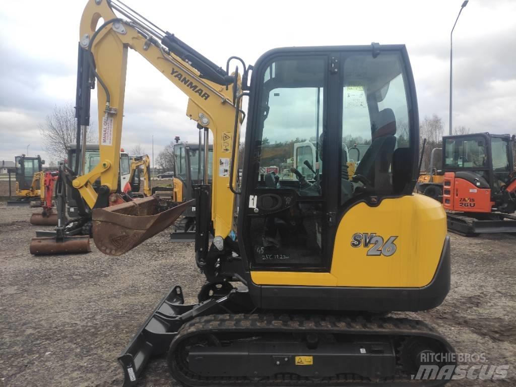Yanmar SV 26 2017r Мини екскаватори < 7 т
