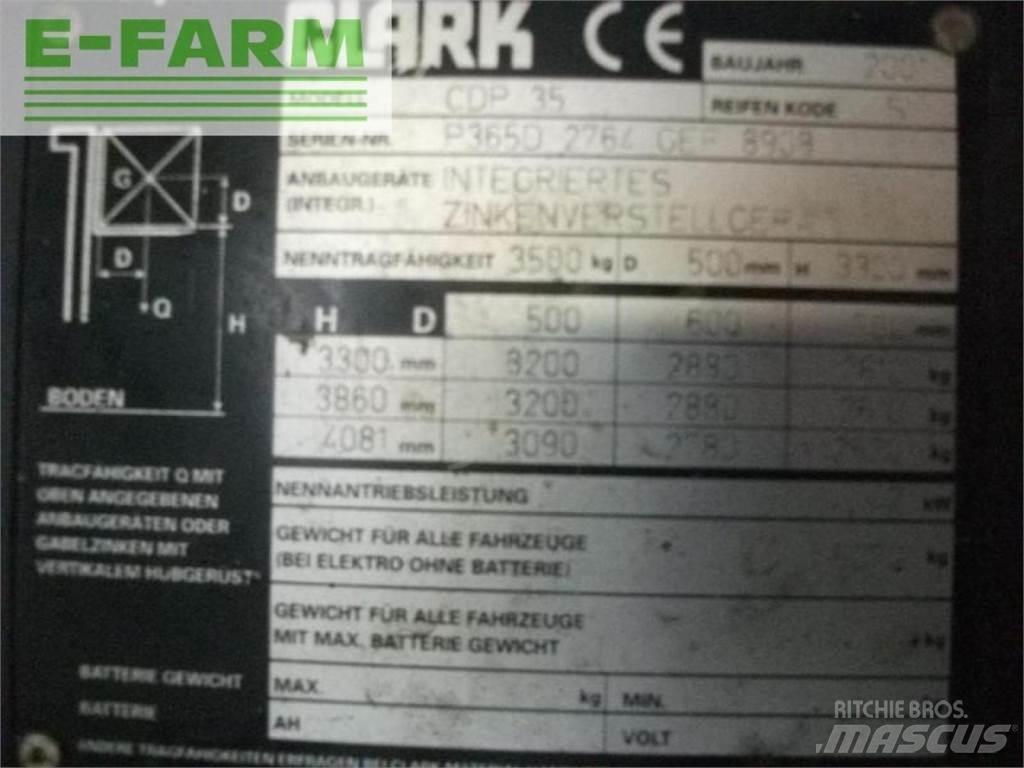 Clark cdp 35 Вилични кари-повдигачи - други