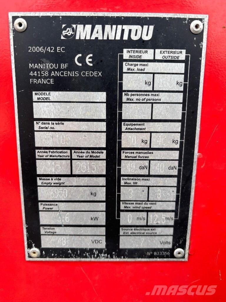 Manitou 170 AETJL Съчленени стрелови подемници