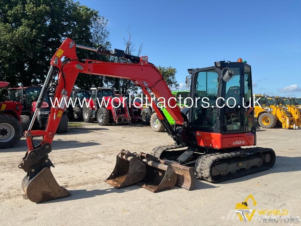 Kubota U 50-5 Средни екскаватори 7т - 12т