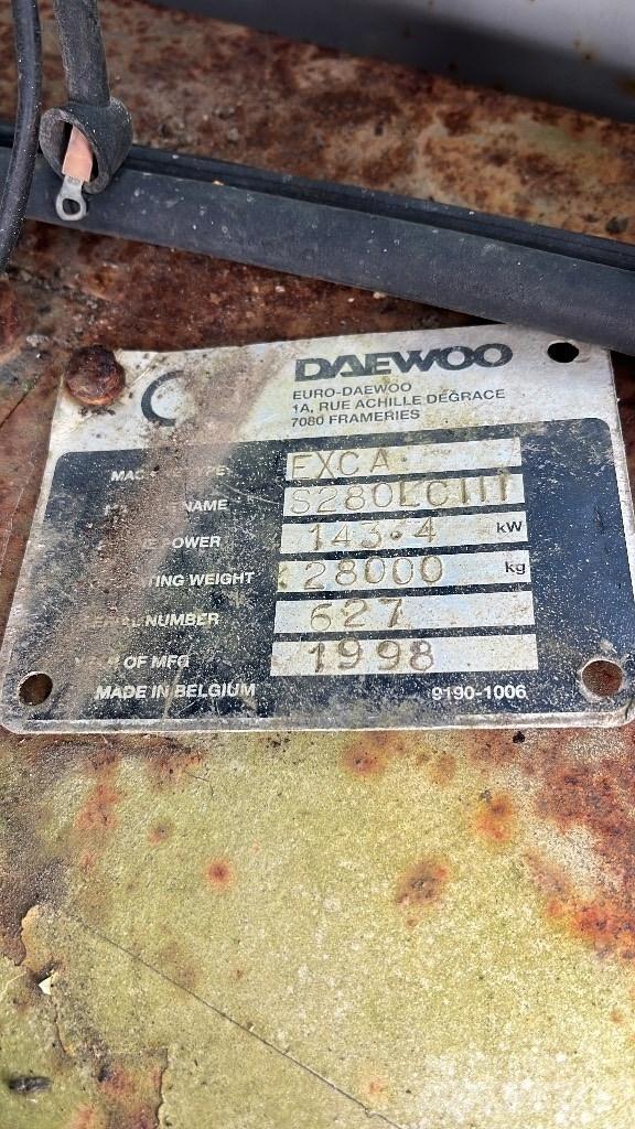 Daewoo Solar 280 LC Верижен екскаватор
