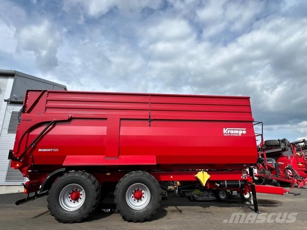 Krampe BB 750 S Ремаркета за бали