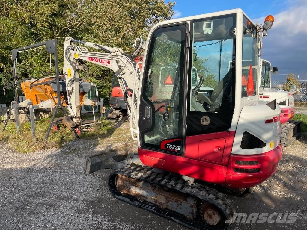 Takeuchi TB 230 Мини екскаватори < 7 т