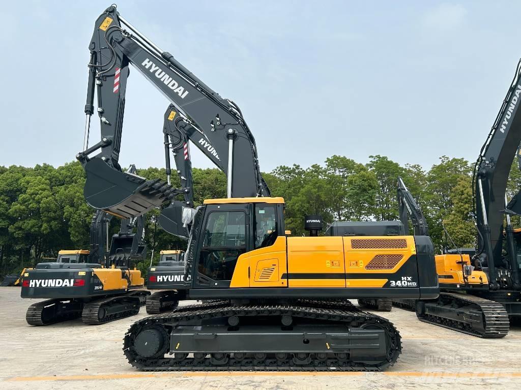 Hyundai HX 340 HD Верижен екскаватор