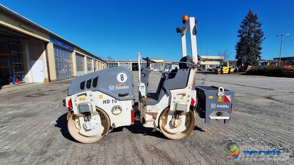 Hamm HD 10 VV Двойни барабанни ролки
