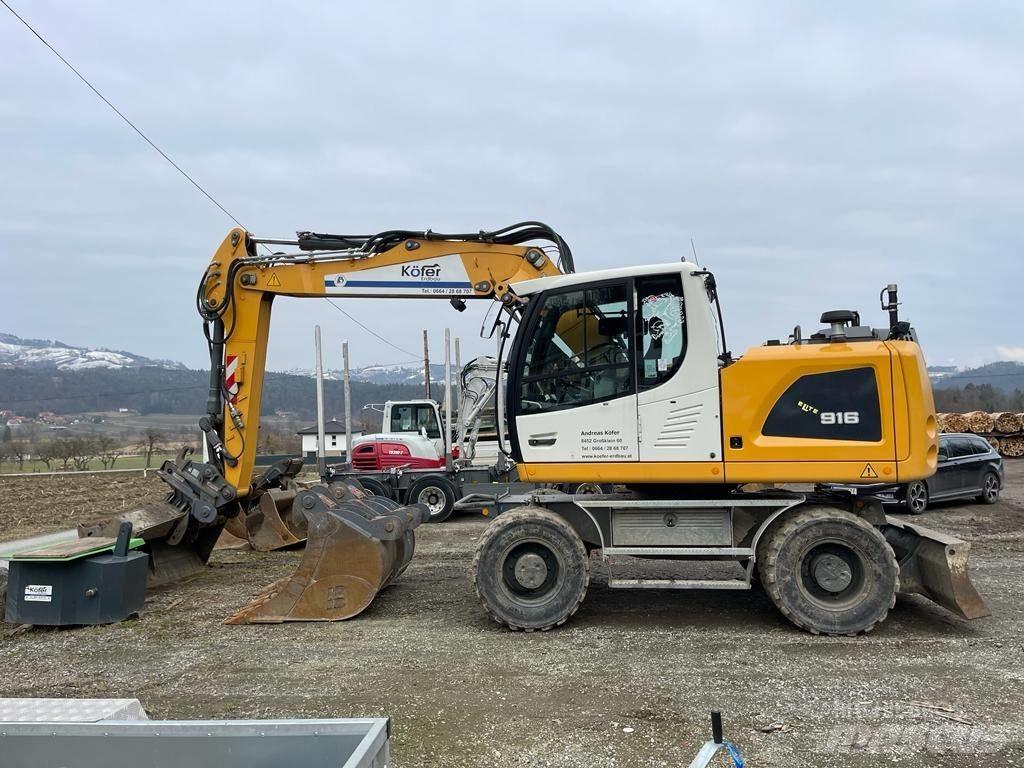 Liebherr A 916 Колесни екскаватори