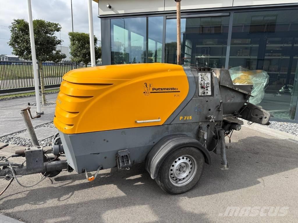 Putzmeister P 715 TD Бетонопомпи
