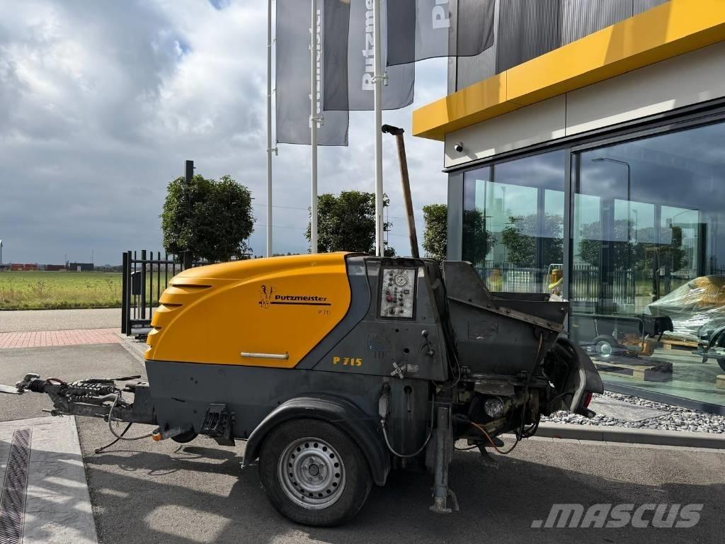 Putzmeister P 715 TD Бетонопомпи
