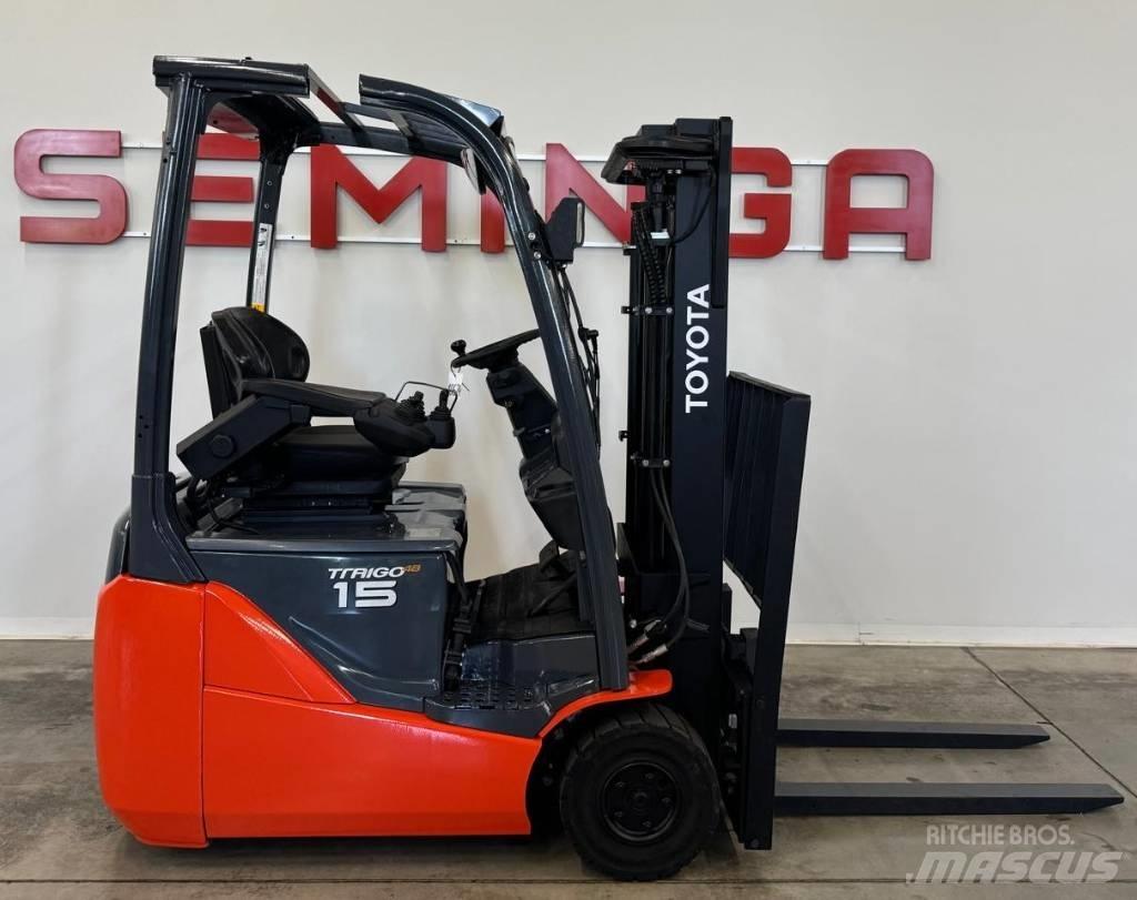 Toyota 10624 - 8FBE15T Електрически вилични кари-повдигачи