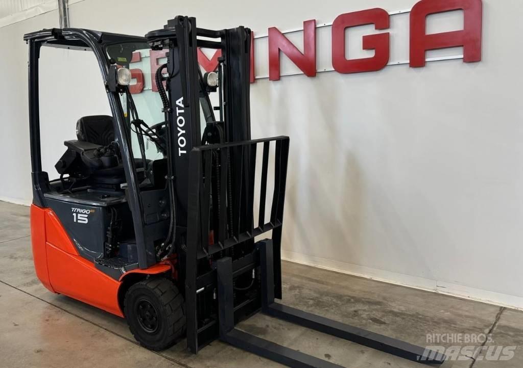 Toyota 10624 - 8FBE15T Електрически вилични кари-повдигачи