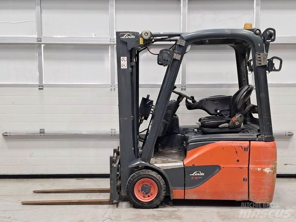 Linde E16C-03 Електрически вилични кари-повдигачи