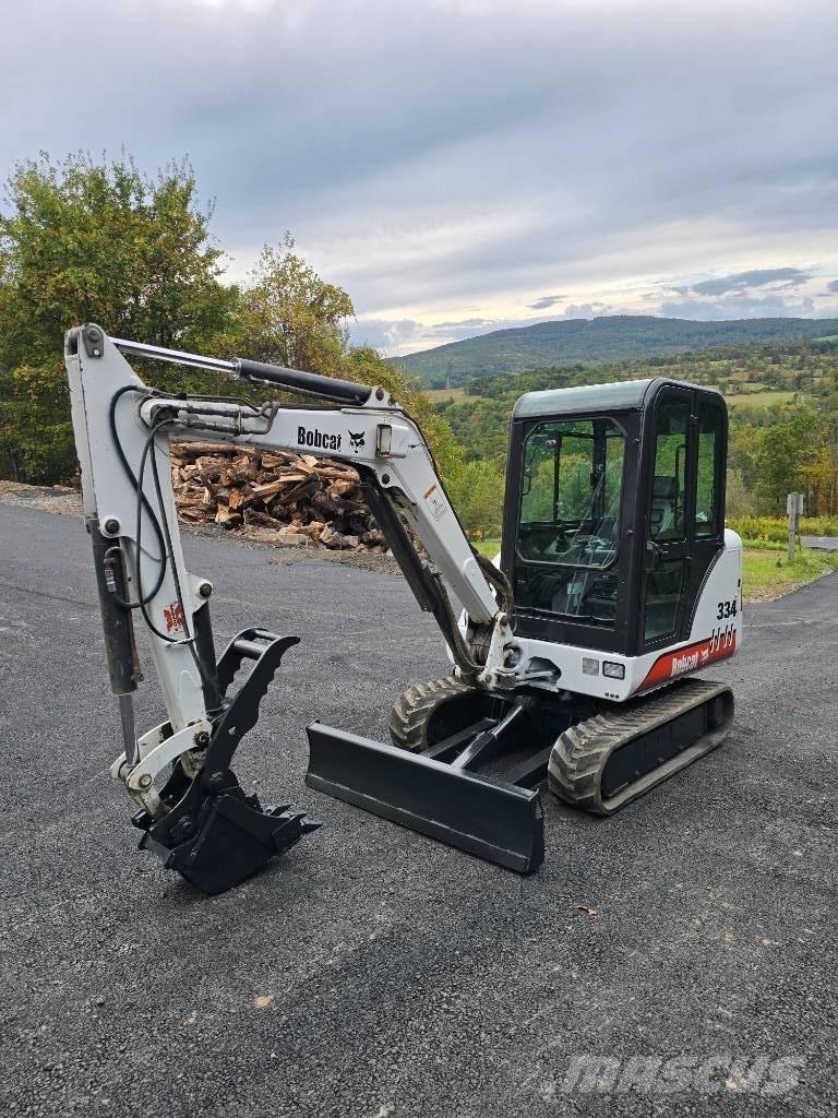 Bobcat 334G Мини екскаватори < 7 т