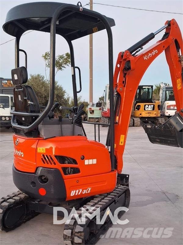 Kubota U17-3a Мини екскаватори < 7 т