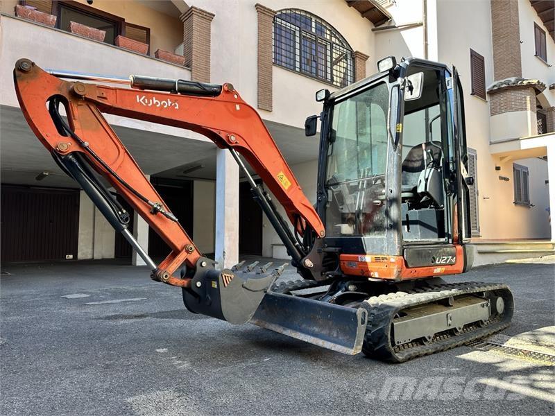 Kubota U27-4 Мини екскаватори < 7 т
