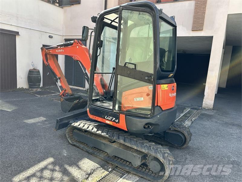 Kubota U27-4 Мини екскаватори < 7 т