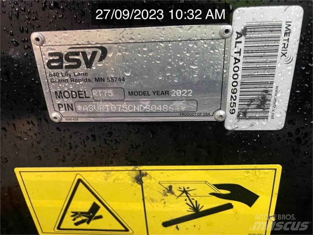 ASV POSI-TRACK RT75 Мини товарачи
