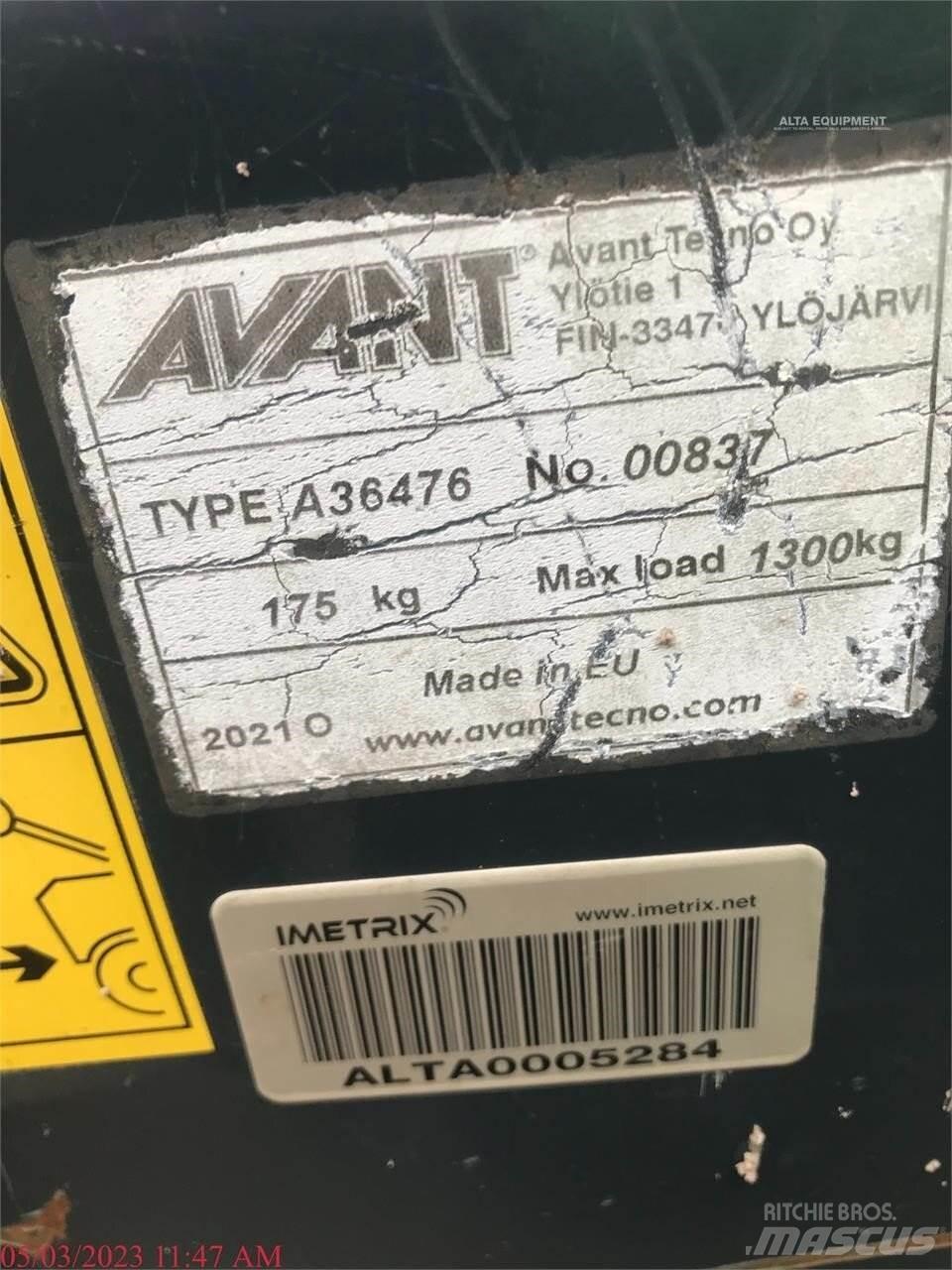 Avant 755I Колесни товарачи