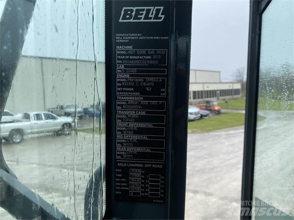Bell B20E Дъмпери/моторни превозни средства