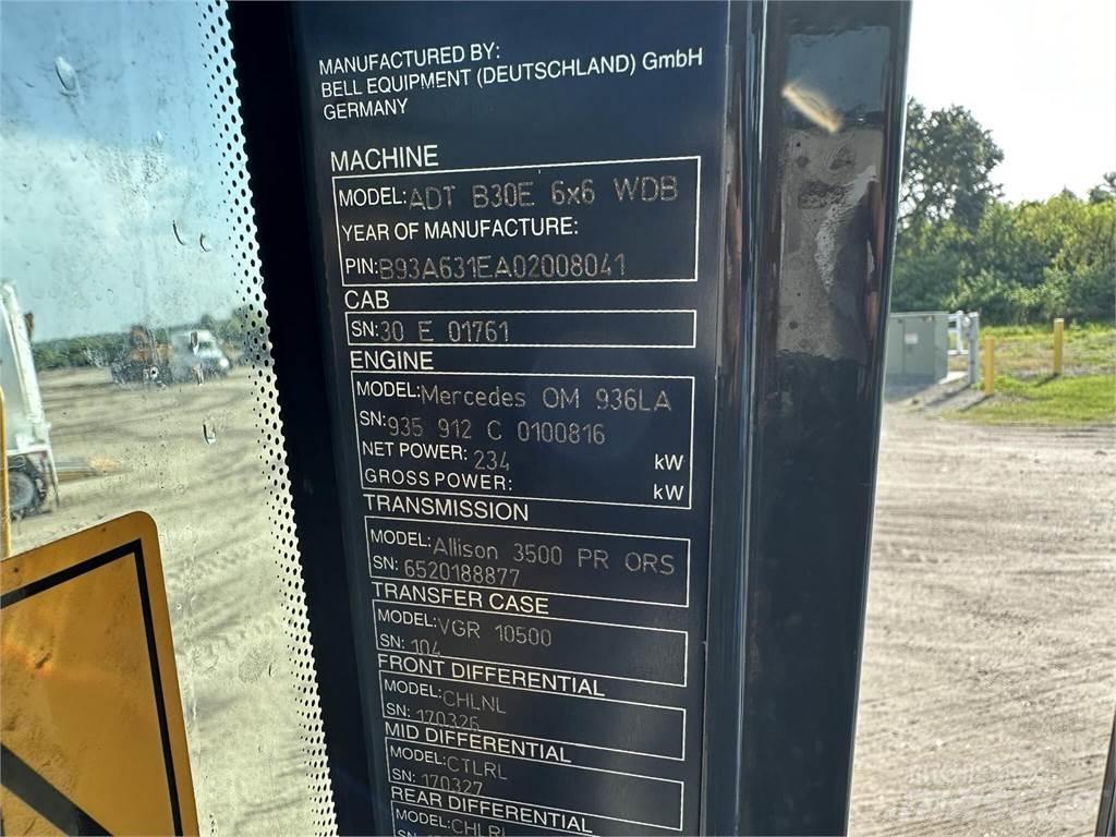 Bell B30E Дъмпери/моторни превозни средства