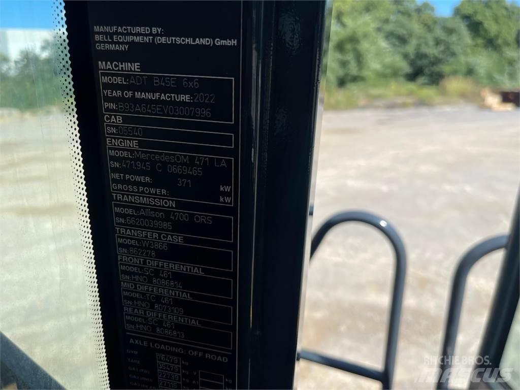 Bell B45E Дъмпери/моторни превозни средства