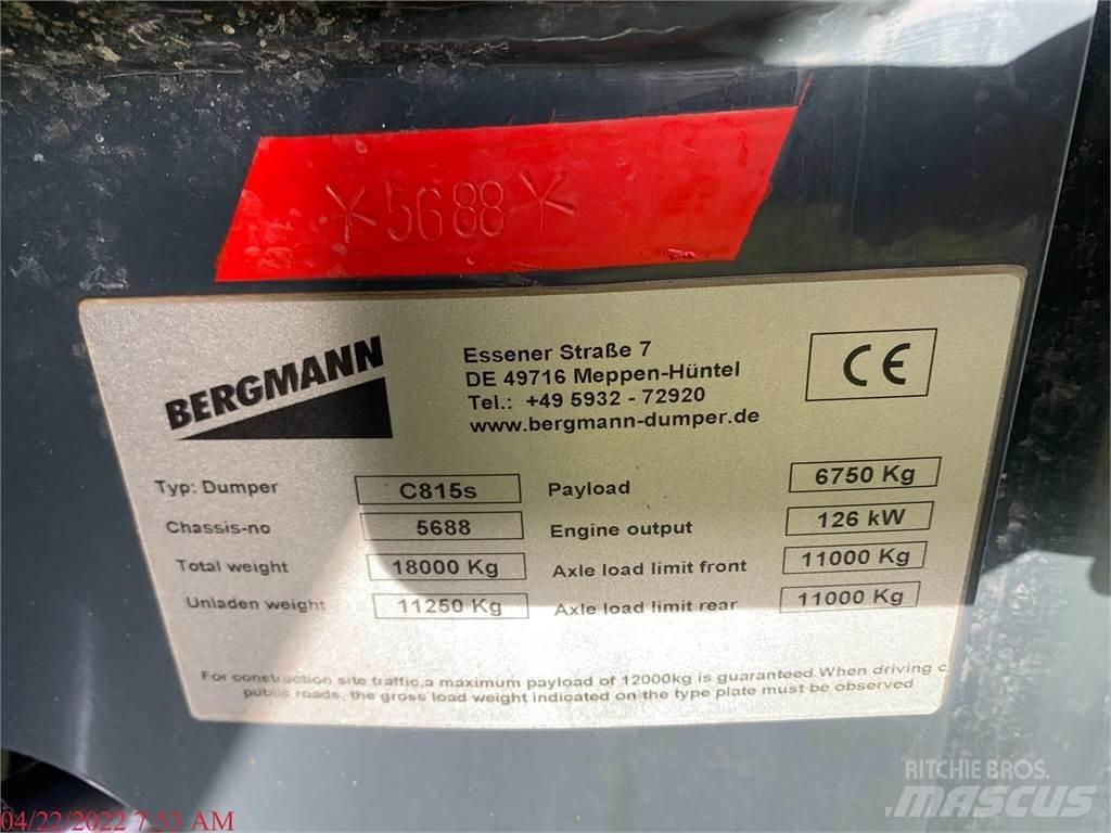 Bergmann C815S Цистерни за вода
