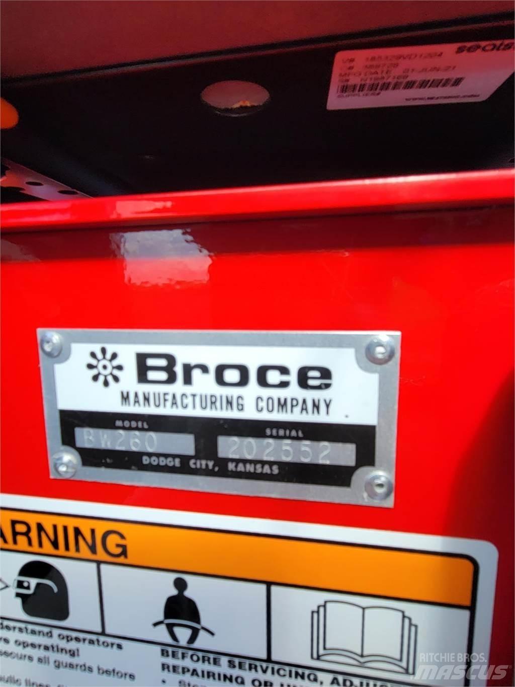 Broce BW260 Автоматични метачки с четки