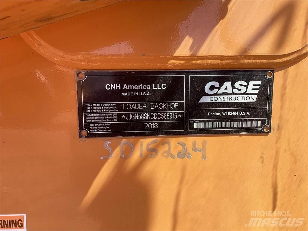 CASE 580 Товарач със заден ексватор