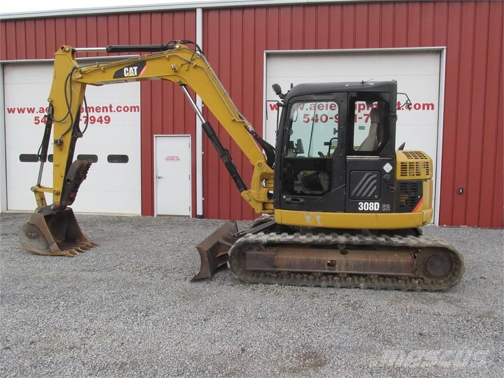 CAT 308D CR Верижен екскаватор