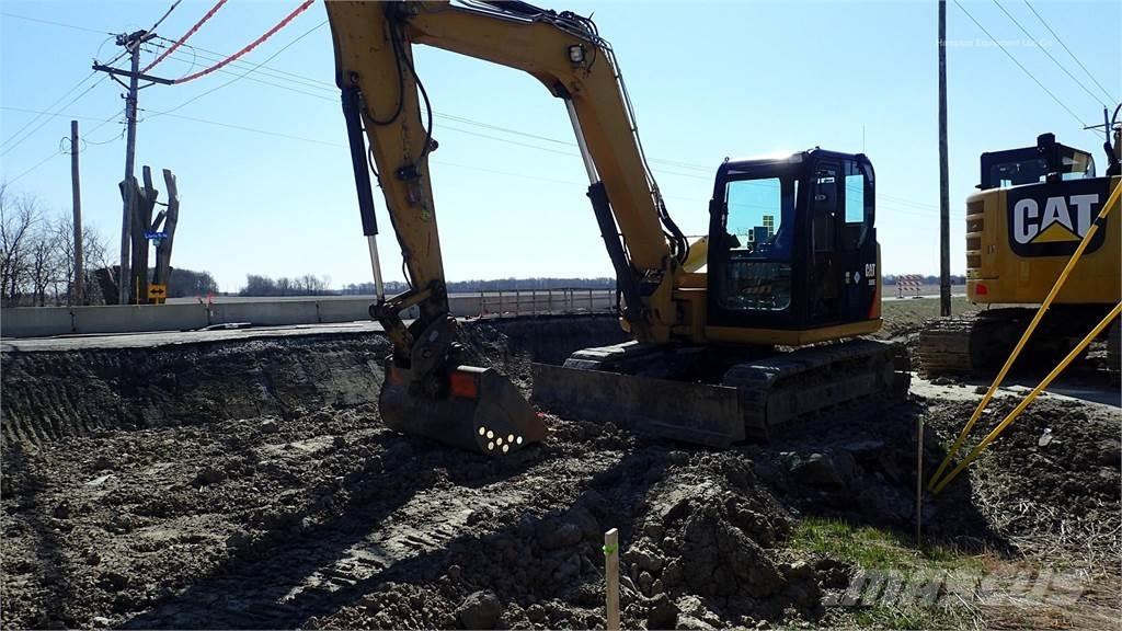 CAT 308E CR Верижен екскаватор