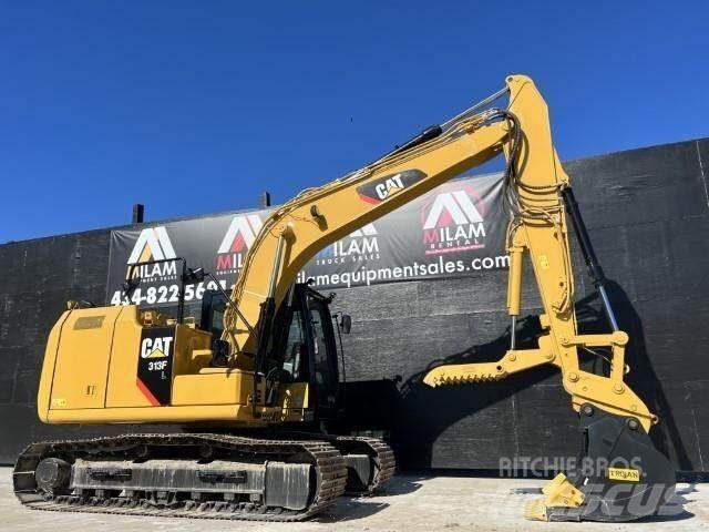 CAT 313FL Верижен екскаватор