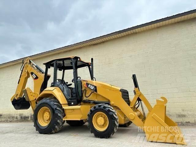 CAT 415F2 Товарач със заден ексватор